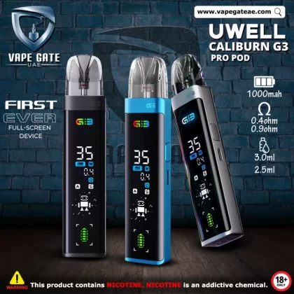 Uwell Caliburn G3 Pro Pod System Kit 1000mAh - Pacific Blue