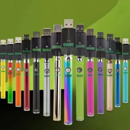 OOZE Slim Pen Twist Battery With USB Smart Charger - Green