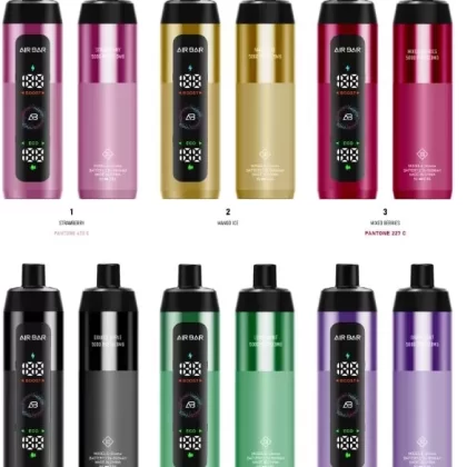 Air Bar - E-Shisha Rechargeable Disposable Vape 15,000 Puffs - 3 mg / Mango Ice