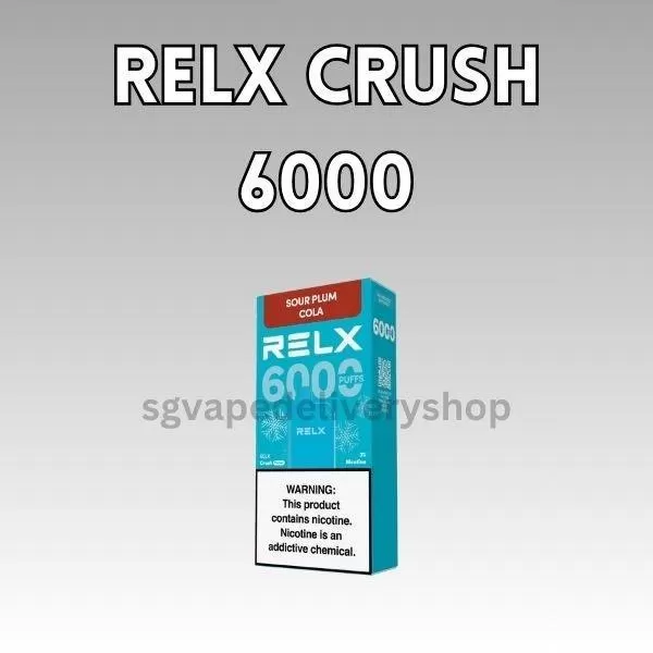 Relx Crush 6000 Puffs - Tie Guan Yin Tea