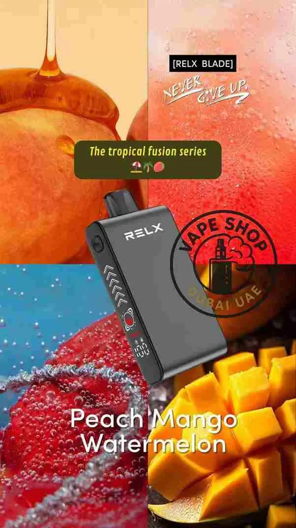 Relx blade 50000 puffs 50mg nicotine Buy in Dubai - Vapeshopdubaiuae - Image 3