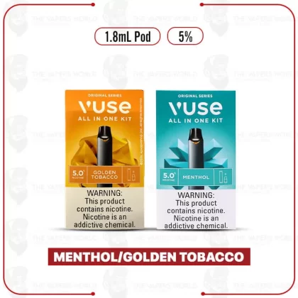 Vuse Alto All in One Starter Kit - Golden Tobacco, Menthol