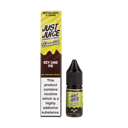 Key Lime Pie Nic Salt E-Liquid by Just Jam Desserts - 5mg
