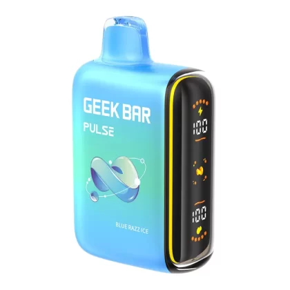 Geek Bar Pulse Disposable Vape Device - Blue Razz Ice 16ml - 20mg/ml