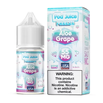 Pod Juice FREEZE - Aloe Grape - 30ML E-Liquid - 55MG