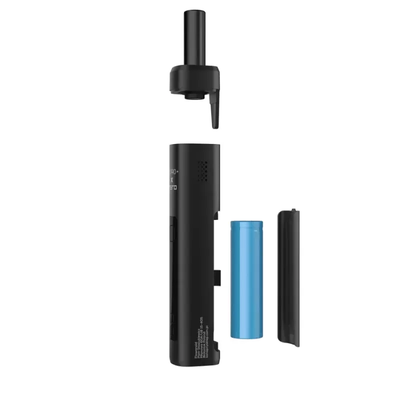 X-MAX V3 PRO+ (PLUS) X HERO LIMITED EDITION – Portable Vaporizer - Black, Blue; hybrid; session or on-demand - Image 3
