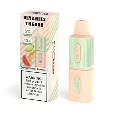 Horizontech Binaries TH6000 Cantalope Honeydew Watermelon Ice Vape