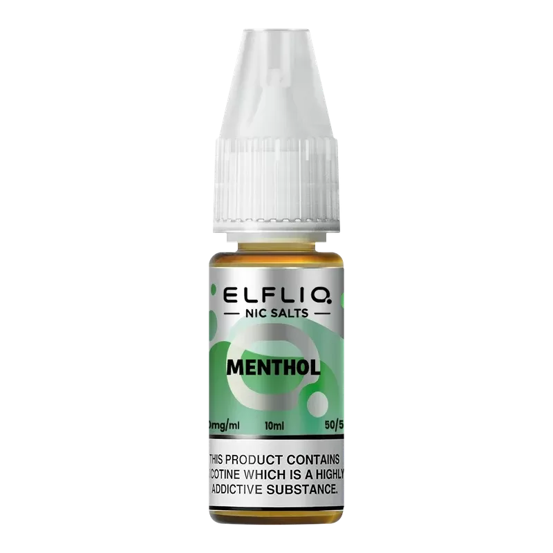 ElfLiq Menthol Nic Salt Vape Juice 10ml