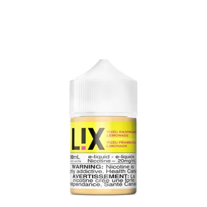 Lix Yuzu Raspberry Lemon Nicotine Salt E-liquid - STRENGTH#10MG>20MG>10MG (ONT-TAX)>20MG (ONT-TAX)