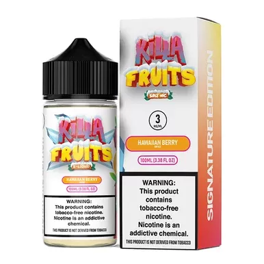 Hawaiian Berry on Ice by Killa Fruits Signature TFN Series 100mL - Nicotine Level#0mg>3mg>6mg