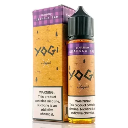 Yogi Blackberry Granola Bar Vape e-Liquid 60mL - Vape Product, Vape Product