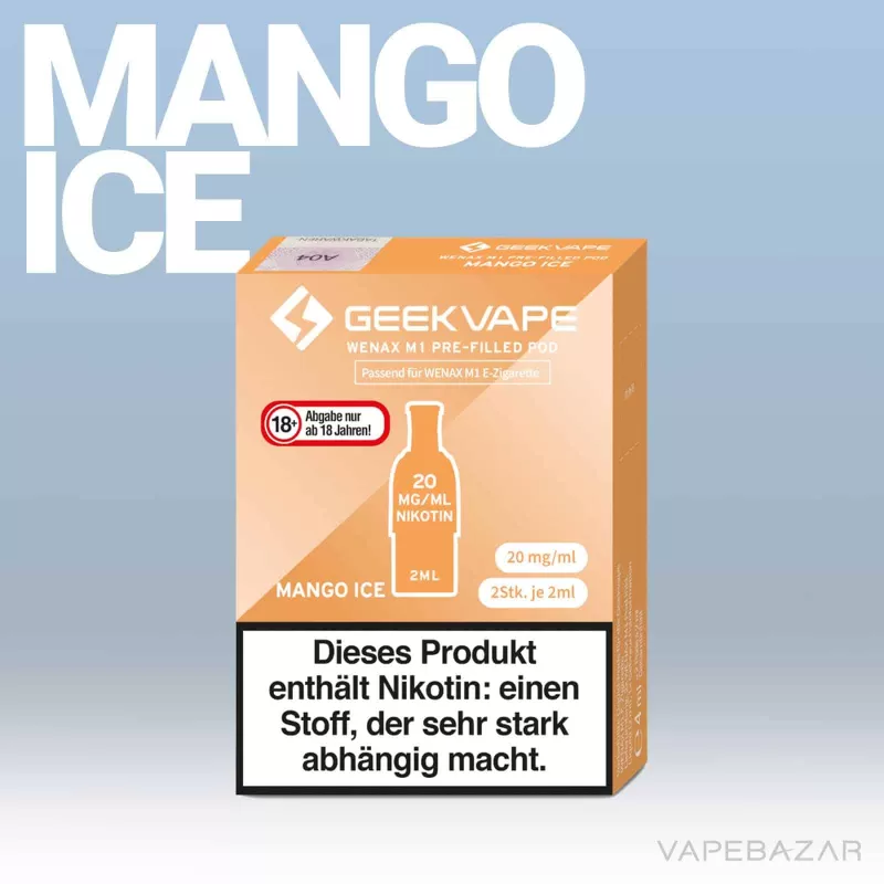 GeekVape Wenax M1 Pod – Mango Ice - Image 2