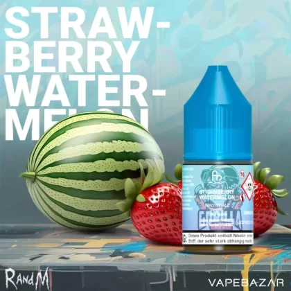 RandM Tornado Liquid – Strawberry Watermelon - demineralisiertes Wasser, Propylenglykol; Erdbeere, Wassermelone; 10mg/ml, 20mg/ml