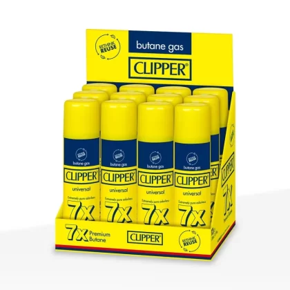 Clipper® Lighters | 7x Premium Butane | 138 mL – 12 Count