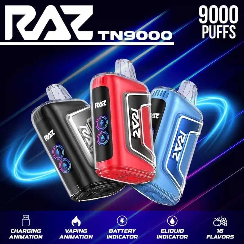 RAZ TN9000 Disposable Device – 9000 Puffs - Strawberry Shortcake