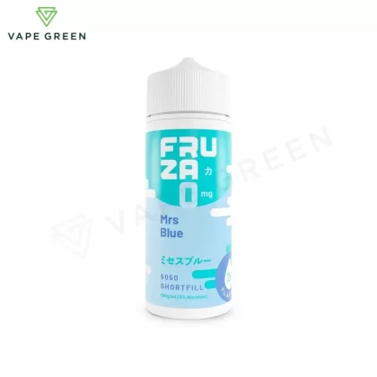 Mrs Blue Shortfill E-Liquid by Fruza 100ml - Eliquidsupply