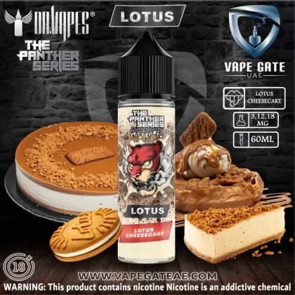 Lotus Cheesecake - Dr Vapes - 12 mg / 120 ml