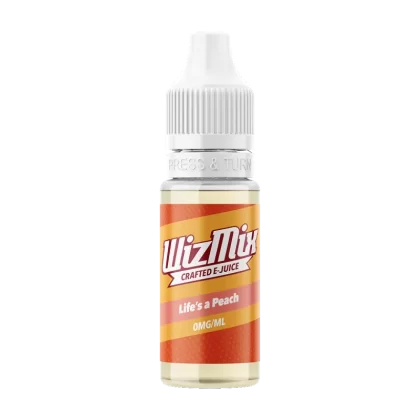 WizMix Life's A Peach - 10ml - 12mg - Vape Product (47FCB0)