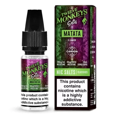 Twelve Monkeys Matata Nic Salt E-Liquid - 10mg