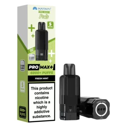 Hayati Pro Max Plus 6000 Prefilled Pod 5mg Fresh Mint