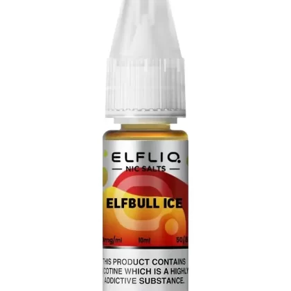 Elf Bar Elfliq ElfBull Ice Nic Salt Vape Juice - Strength
