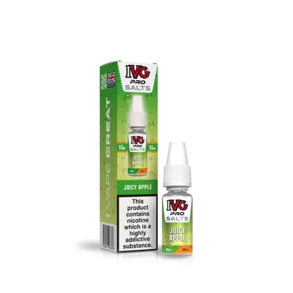 IVG Pro Salts Juicy Apple 10ml E-Liquid - 10mg