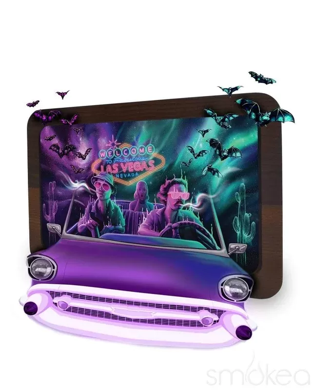 V Syndicate “Bat Country” High-Def 3D Rolling Tray - Size#Small>Medium