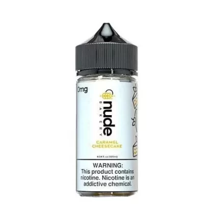Nude Bakery E-Liquid – Caramel Cheesecake – 120ml