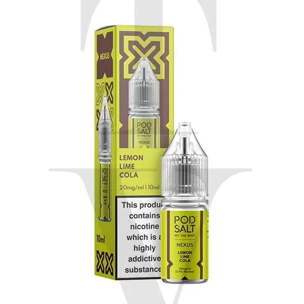 POD SALT NEXUS LEMON LIME COLA NIC SALT E-LIQUID