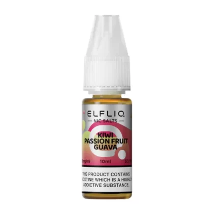 Kiwi Passionfruit Guava 10ml Nic Salt E-liquid By ELF Bar