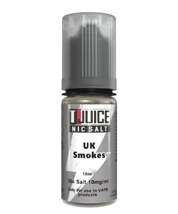 UK Smokes Nic Salt eLiquid by T-Juice - 10mg / 10ml
