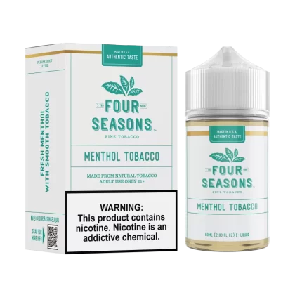 FOUR SEASONS - Menthol Tobacco - 60ML E-Liquid - 3MG