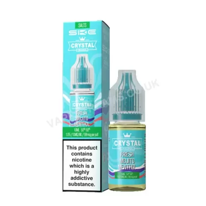 SKE Crystal Fresh Mojito Menthol Nic Salt E-liquid - Vapestreams Co