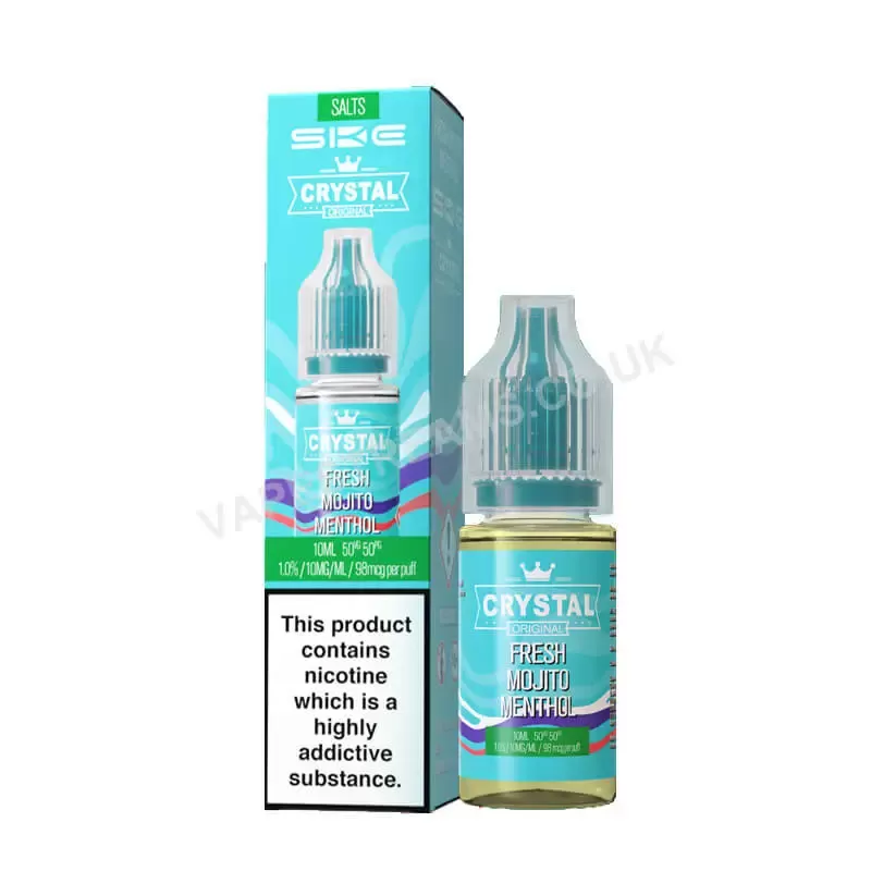 SKE Crystal Fresh Mojito Menthol Nic Salt E-liquid - Vapestreams Co