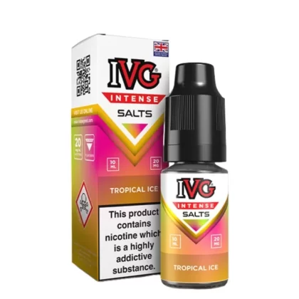 Tropical Ice Nic Salts E-Liquid Intense Salts Series by IVG (10ml) - 20mg