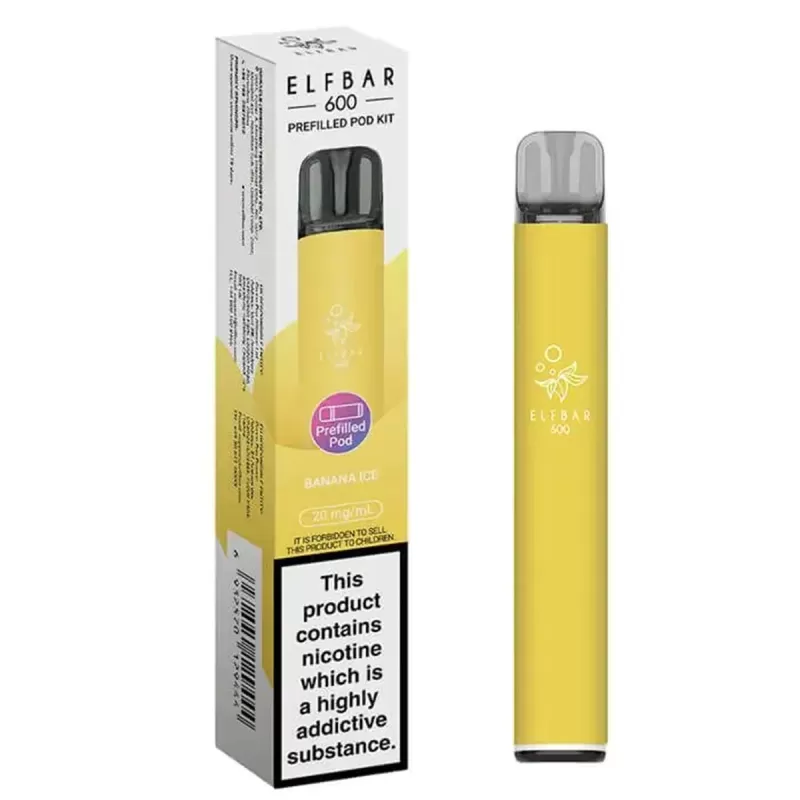 Elf Bar 600 Pod Vape Kit - Peach ice - Image 2