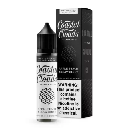 COASTAL CLOUDS | APPLE PEACH STRAWBERRY - Vape Product, Vape Product (5055F5)