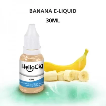 Banana HelloCig E-Liquid 30ml