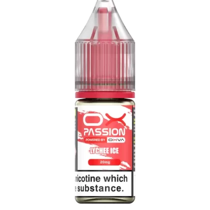 Lychee Ice OX Passion Nic Salt E-Liquid by OXVA - 10ml - 20mg