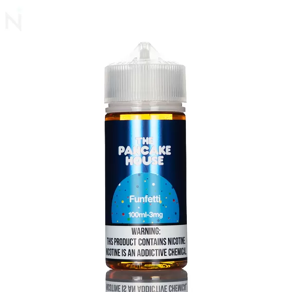 Pancake House E-Liquid - Funfetti - 100ml - 3mg - Image 2