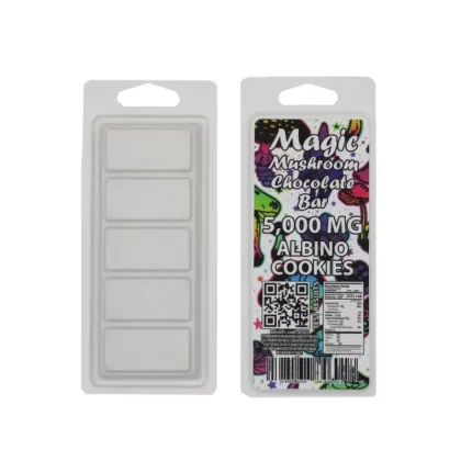 Psilo Mart Magic Mushroom Chocolate Bar (5000mg) - Flavor#Albino Cookies>Ghost Milk