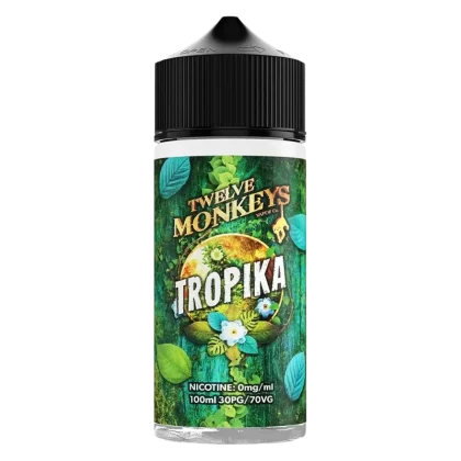 Twelve Monkeys Tropika 100ml Shortfill E-Liquid - Ecigpremium