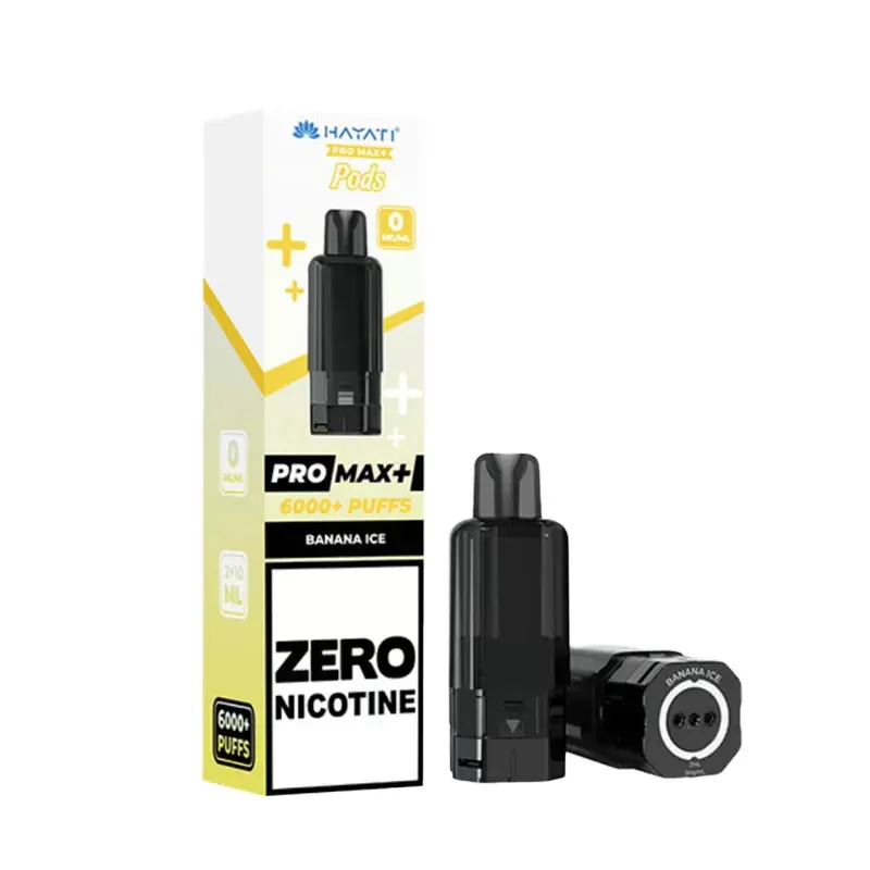 Hayati Pro Max Plus 6000 Zero Nicotine Pods - Blueberry Cherry Cranberry - Image 2