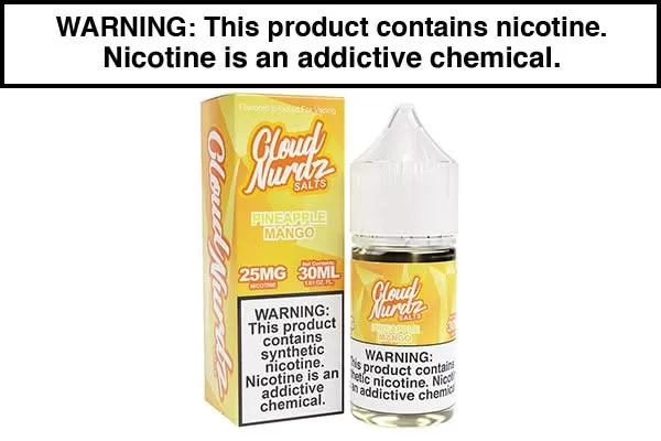 PINEAPPLE MANGO BY CLOUD NURDZ SALT 30ML - Vapejuice