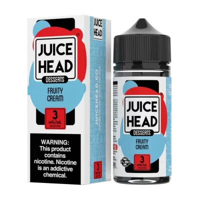 Juice Head Desserts – Fruity Cream – 100ML E-Liquid