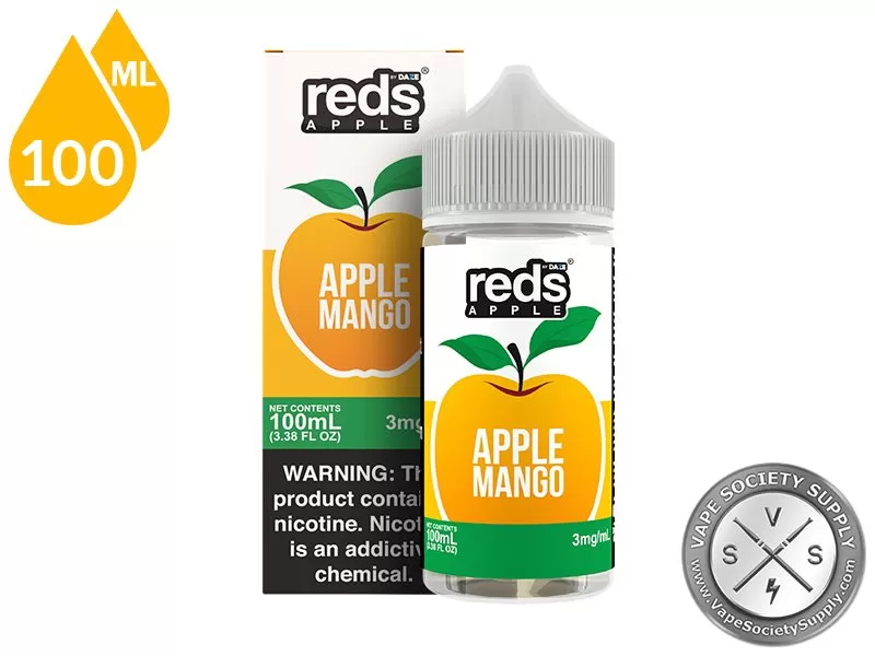 Mango Reds Apple 7 Daze 100ml - Image 3