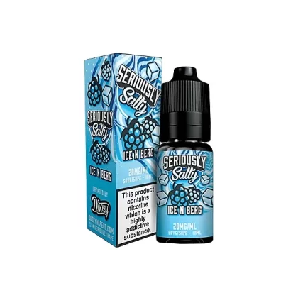 Doozy Vape Seriously Salty E liquids – Ice N Berg Nic Salts 10ml