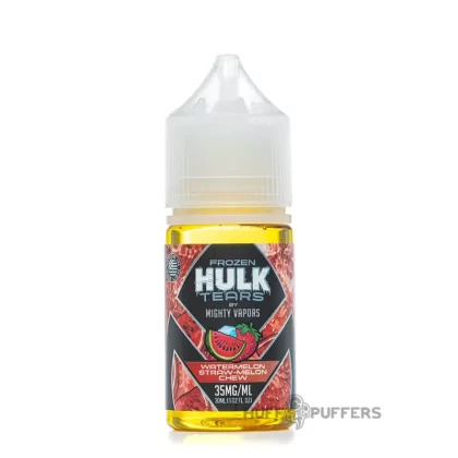 Frozen Hulk Tears Salt – Watermelon Straw-Melon Chew 30mL - Vape Product, Vape Product