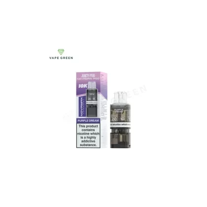 Purple Dream Prefilled Pod Refill Pack by Juicy Pod Novamax 10K
