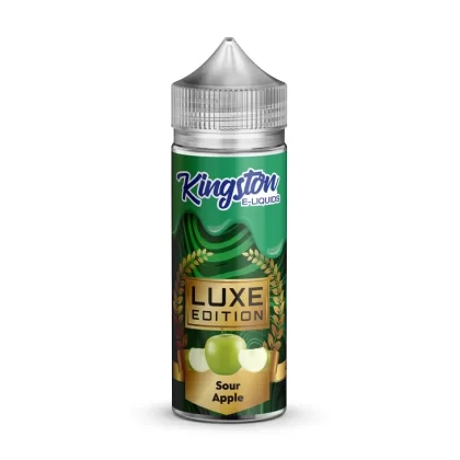SOUR APPLE E LIQUID KINGSTON LUXE EDITION 100ML 70VG